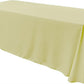 86" X 108" Rectangular Seamless Polyester Poplin Tablecloth, for Party/Wedding Tablecloth - New Creations Fabric & Foam Inc