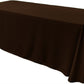 86" X 120" Rectangular Seamless Polyester Poplin Tablecloth, for Party/Wedding Tablecloth - New Creations Fabric & Foam Inc