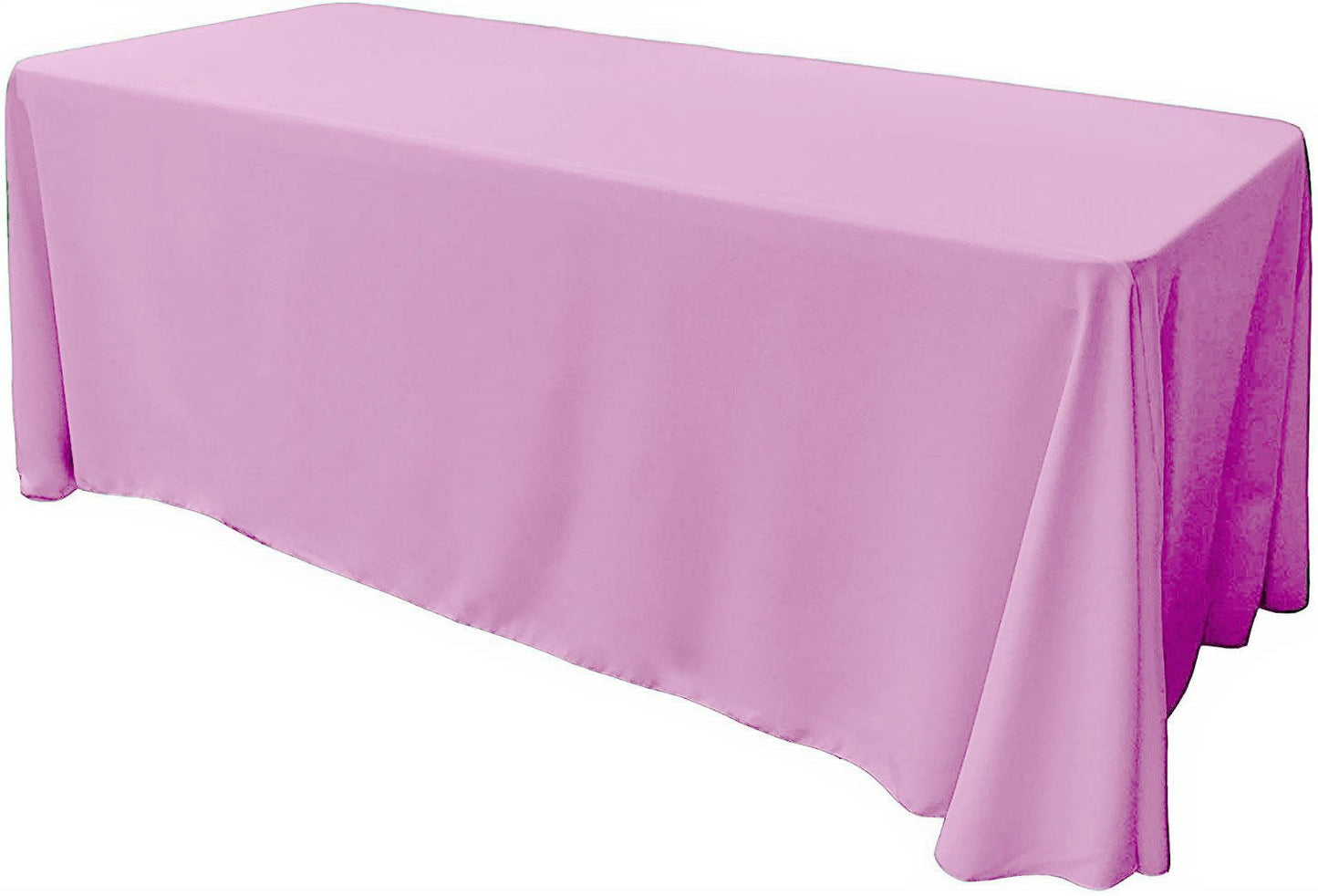 86" X 120" Rectangular Seamless Polyester Poplin Tablecloth, for Party/Wedding Tablecloth - New Creations Fabric & Foam Inc