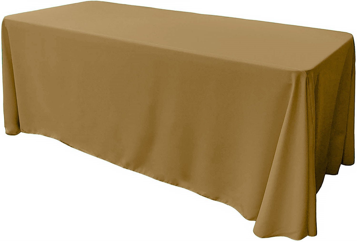 86" X 120" Rectangular Seamless Polyester Poplin Tablecloth, for Party/Wedding Tablecloth - New Creations Fabric & Foam Inc
