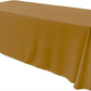 86" X 120" Rectangular Seamless Polyester Poplin Tablecloth, for Party/Wedding Tablecloth - New Creations Fabric & Foam Inc