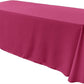 86" X 120" Rectangular Seamless Polyester Poplin Tablecloth, for Party/Wedding Tablecloth - New Creations Fabric & Foam Inc
