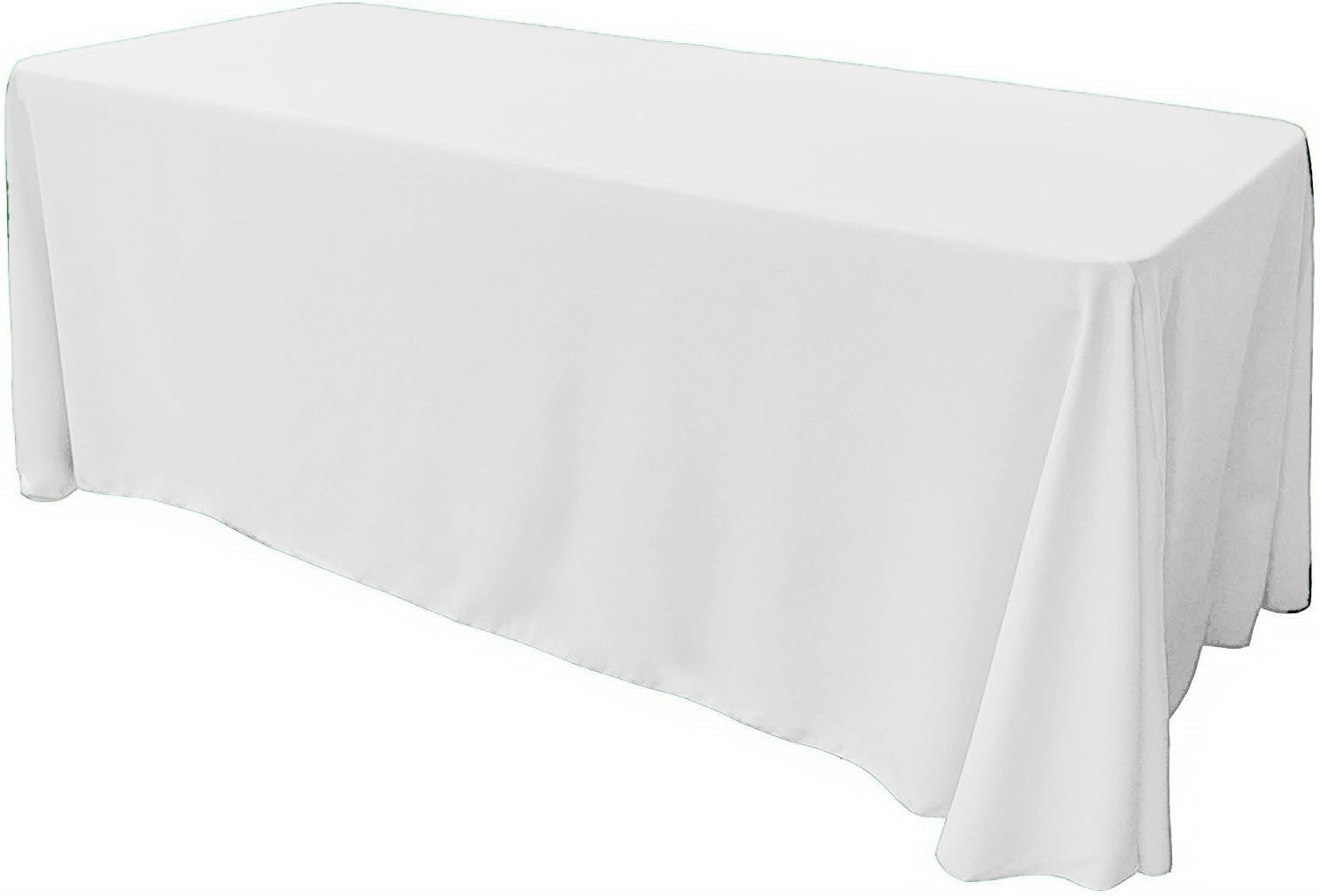 86" X 120" Rectangular Seamless Polyester Poplin Tablecloth, for Party/Wedding Tablecloth - New Creations Fabric & Foam Inc