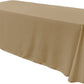 86" X 120" Rectangular Seamless Polyester Poplin Tablecloth, for Party/Wedding Tablecloth - New Creations Fabric & Foam Inc