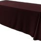 86" X 120" Rectangular Seamless Polyester Poplin Tablecloth, for Party/Wedding Tablecloth - New Creations Fabric & Foam Inc