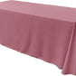 86" X 132" Rectangular Seamless Polyester Poplin Tablecloth, for Party/Wedding Tablecloth - New Creations Fabric & Foam Inc