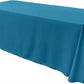 86" X 132" Rectangular Seamless Polyester Poplin Tablecloth, for Party/Wedding Tablecloth - New Creations Fabric & Foam Inc