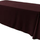 86" X 132" Rectangular Seamless Polyester Poplin Tablecloth, for Party/Wedding Tablecloth - New Creations Fabric & Foam Inc