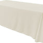 86" X 132" Rectangular Seamless Polyester Poplin Tablecloth, for Party/Wedding Tablecloth - New Creations Fabric & Foam Inc
