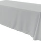 86" X 132" Rectangular Seamless Polyester Poplin Tablecloth, for Party/Wedding Tablecloth - New Creations Fabric & Foam Inc