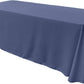 86" X 132" Rectangular Seamless Polyester Poplin Tablecloth, for Party/Wedding Tablecloth - New Creations Fabric & Foam Inc