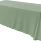 86" X 132" Rectangular Seamless Polyester Poplin Tablecloth, for Party/Wedding Tablecloth - New Creations Fabric & Foam Inc