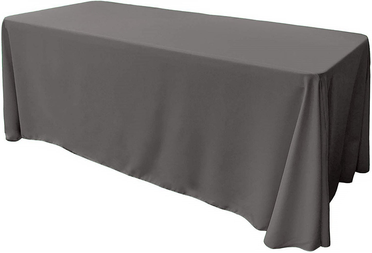 86" X 156" Rectangular Seamless Polyester Poplin Tablecloth, for Party/Wedding Tablecloth - New Creations Fabric & Foam Inc