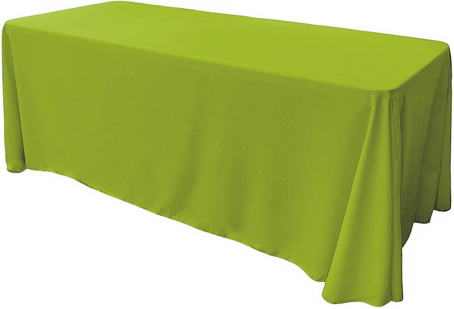 86" X 156" Rectangular Seamless Polyester Poplin Tablecloth, for Party/Wedding Tablecloth - New Creations Fabric & Foam Inc