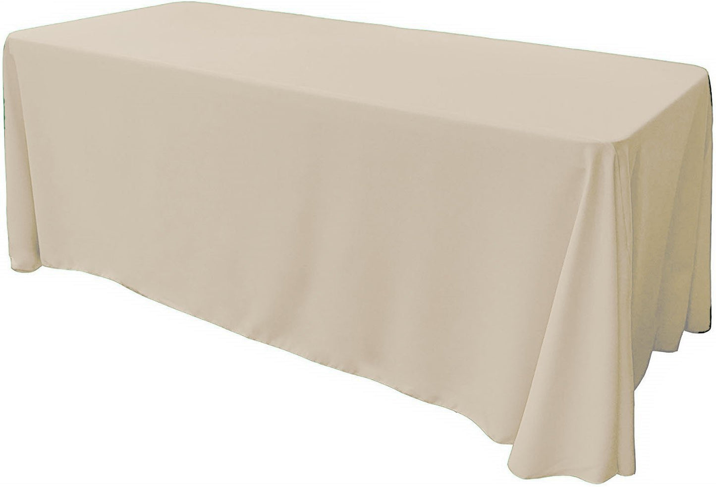 86" X 156" Rectangular Seamless Polyester Poplin Tablecloth, for Party/Wedding Tablecloth - New Creations Fabric & Foam Inc