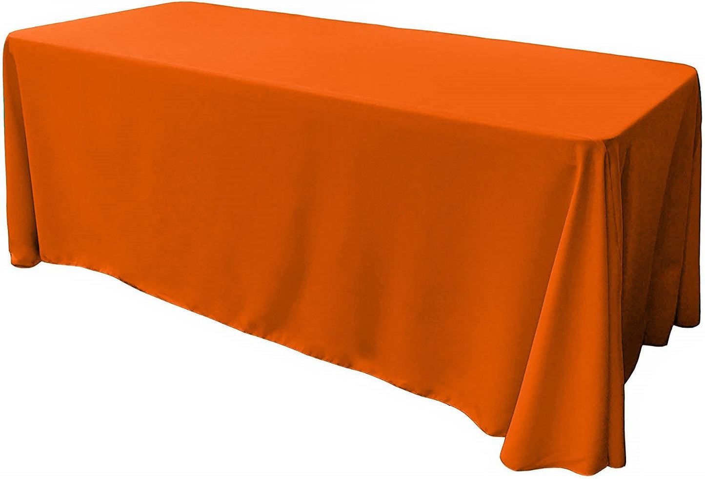 86" X 156" Rectangular Seamless Polyester Poplin Tablecloth, for Party/Wedding Tablecloth - New Creations Fabric & Foam Inc