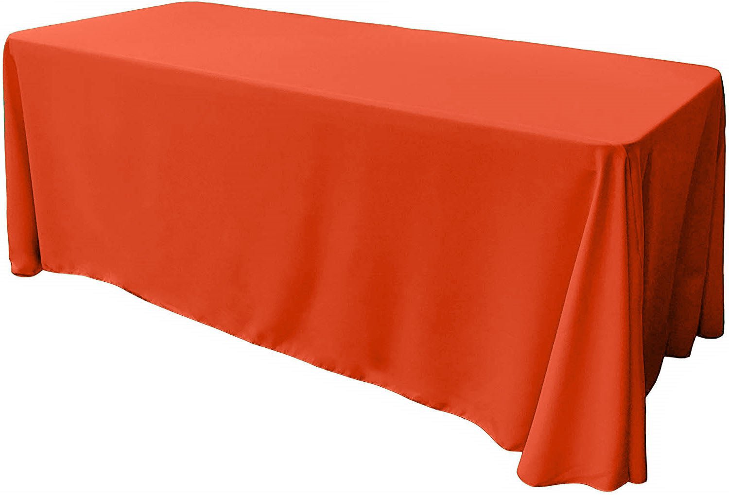 86" X 156" Rectangular Seamless Polyester Poplin Tablecloth, for Party/Wedding Tablecloth - New Creations Fabric & Foam Inc