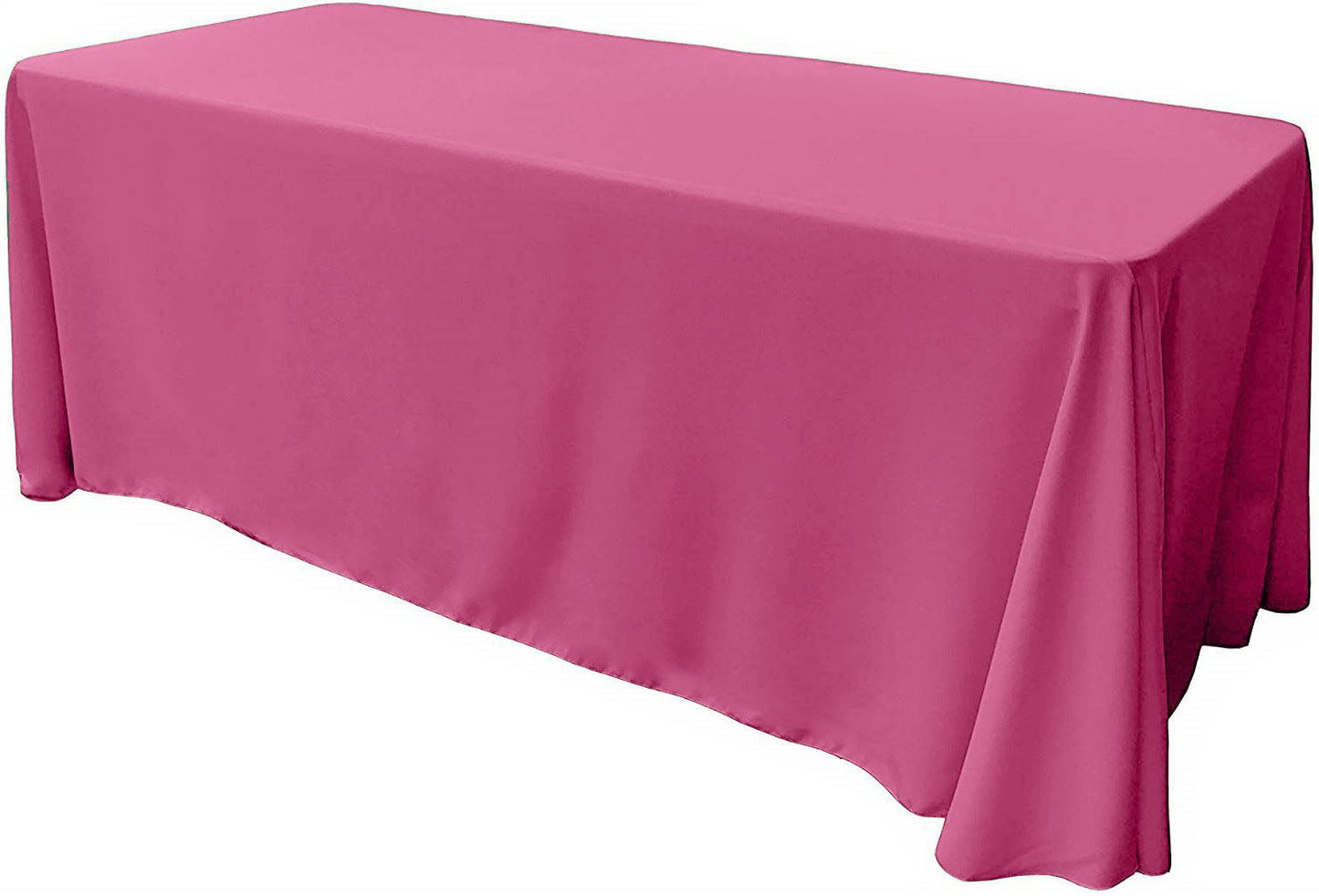 86" X 156" Rectangular Seamless Polyester Poplin Tablecloth, for Party/Wedding Tablecloth - New Creations Fabric & Foam Inc