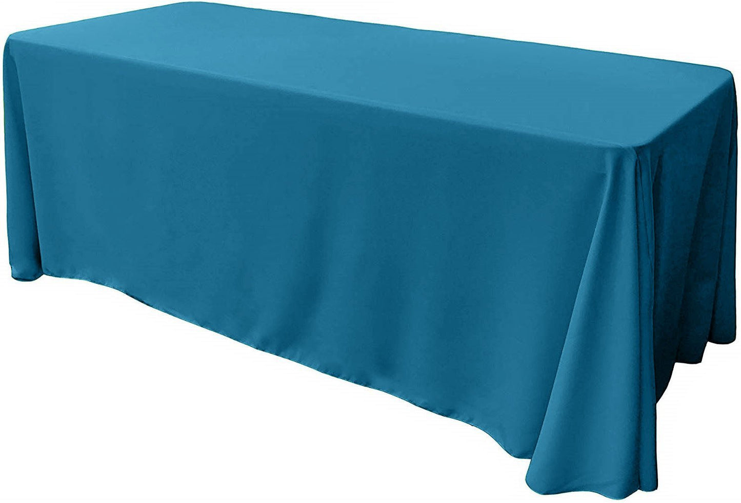 86" X 156" Rectangular Seamless Polyester Poplin Tablecloth, for Party/Wedding Tablecloth - New Creations Fabric & Foam Inc