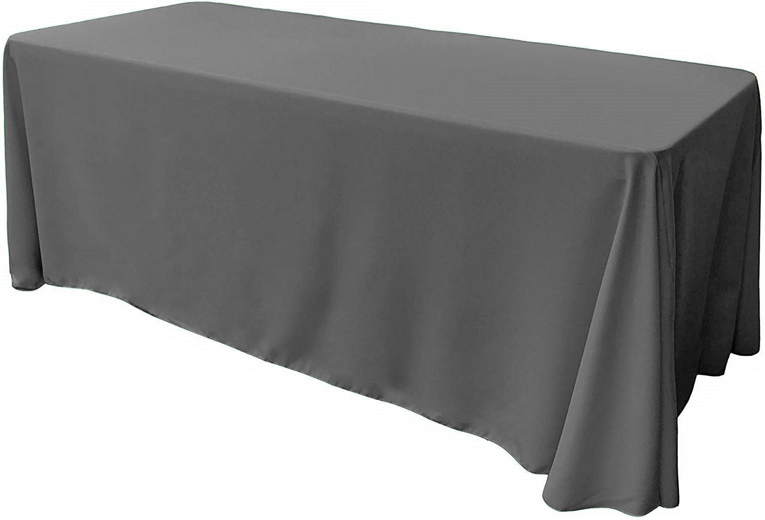 86" X 156" Rectangular Seamless Polyester Poplin Tablecloth, for Party/Wedding Tablecloth - New Creations Fabric & Foam Inc
