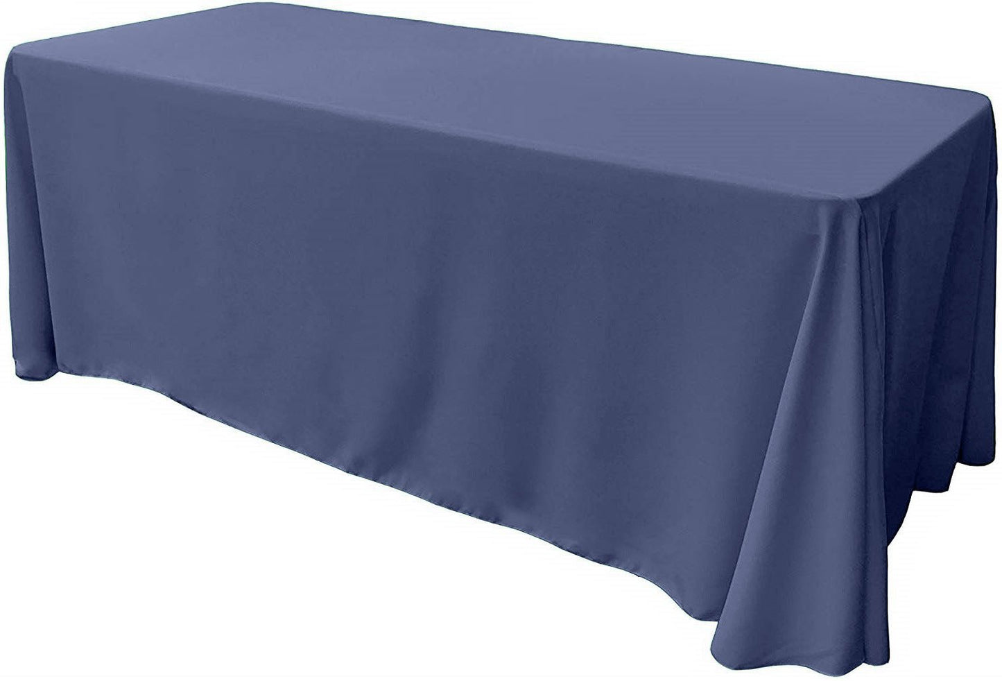 86" X 156" Rectangular Seamless Polyester Poplin Tablecloth, for Party/Wedding Tablecloth - New Creations Fabric & Foam Inc