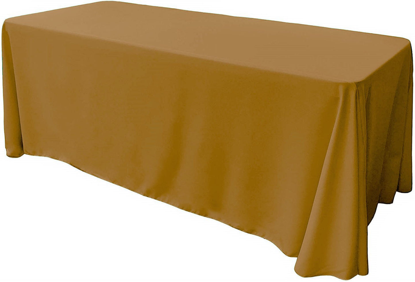 86" X 156" Rectangular Seamless Polyester Poplin Tablecloth, for Party/Wedding Tablecloth - New Creations Fabric & Foam Inc