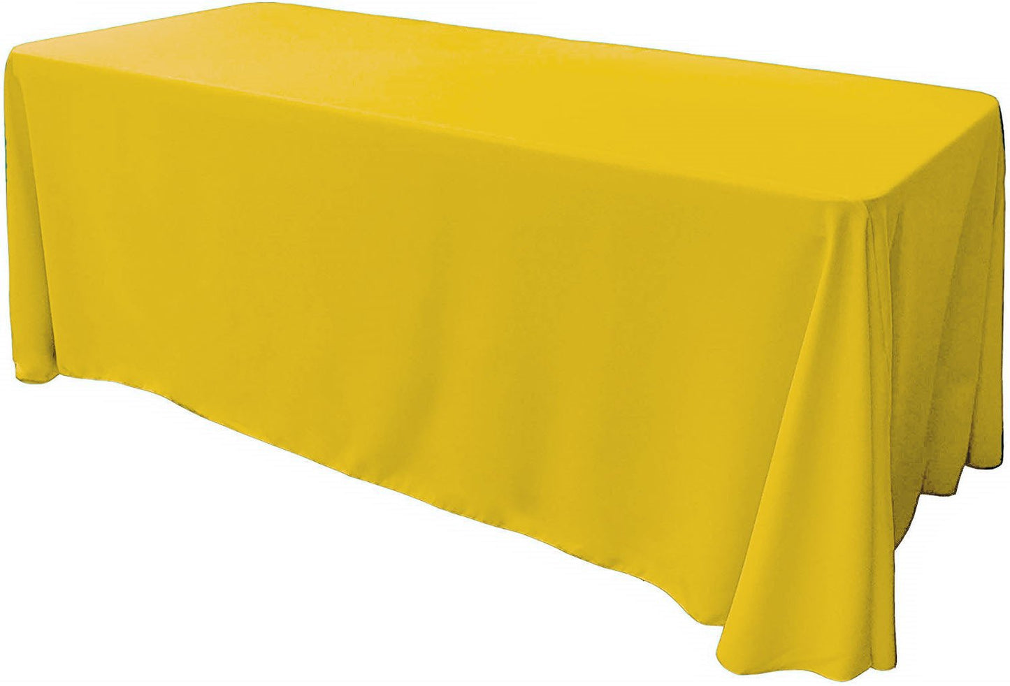 86" X 156" Rectangular Seamless Polyester Poplin Tablecloth, for Party/Wedding Tablecloth - New Creations Fabric & Foam Inc