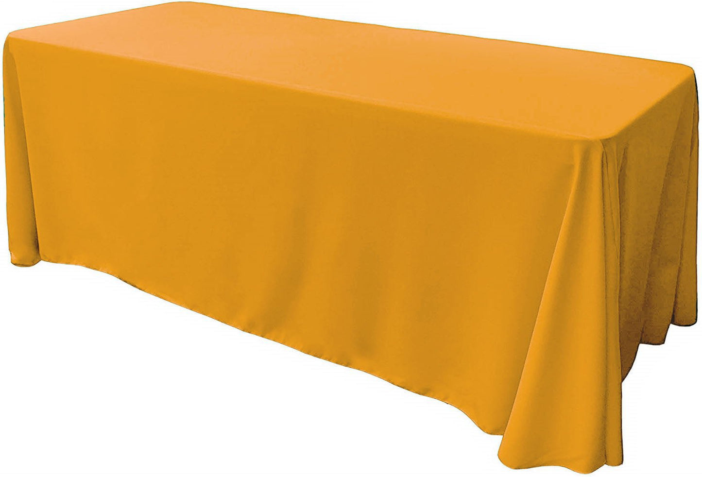 86" X 156" Rectangular Seamless Polyester Poplin Tablecloth, for Party/Wedding Tablecloth - New Creations Fabric & Foam Inc
