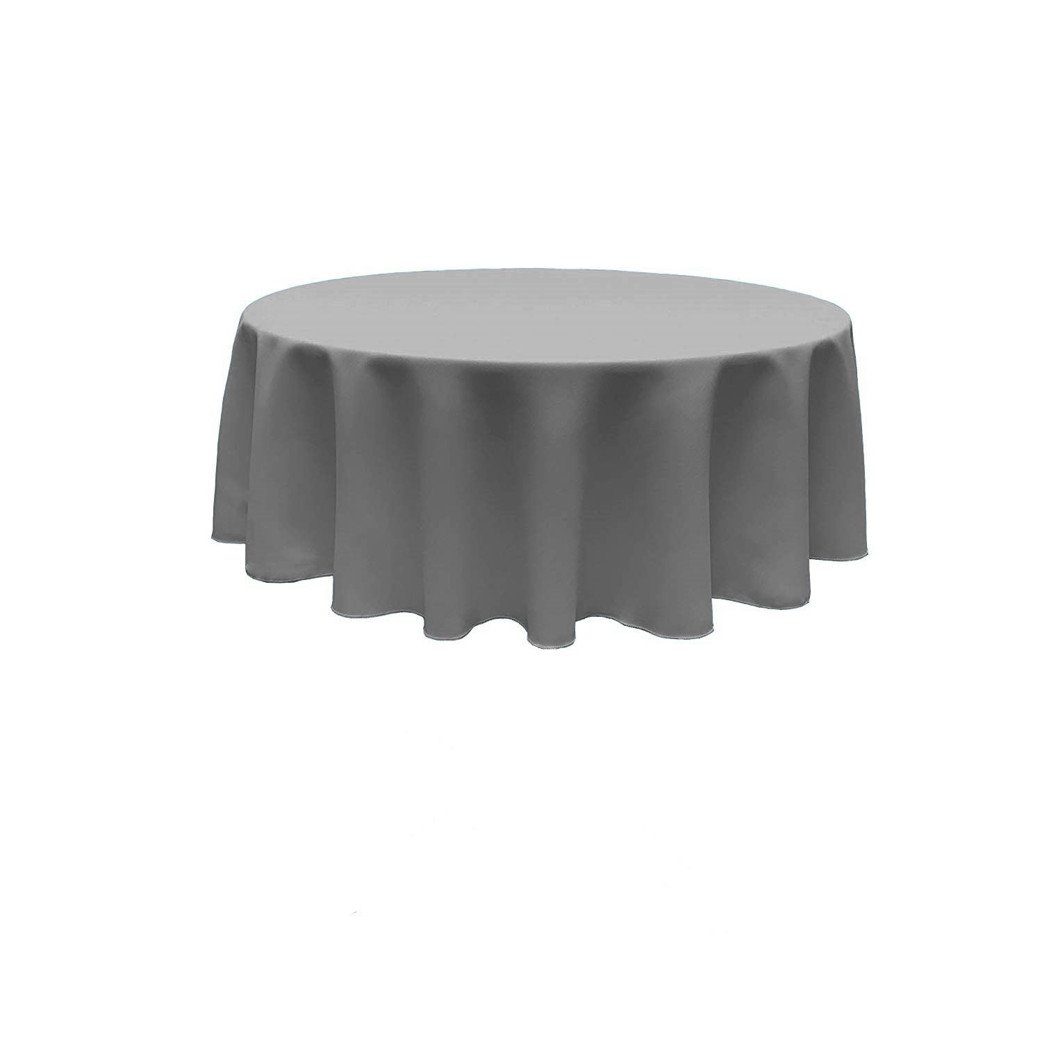 90" ROUND POLY POPLIN SEAMLESS TABLECLOTH - New Creations Fabric & Foam Inc