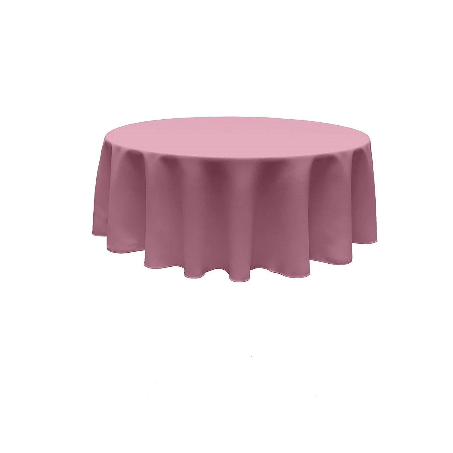 90" ROUND POLY POPLIN SEAMLESS TABLECLOTH - New Creations Fabric & Foam Inc