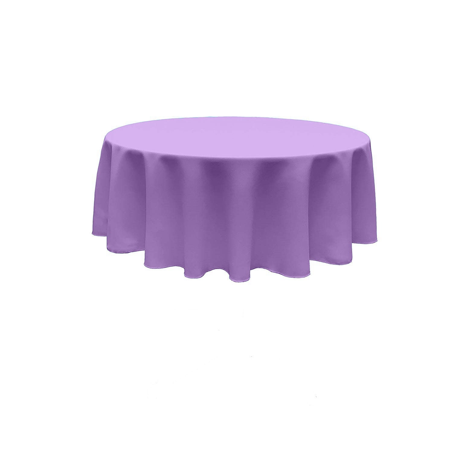 90" ROUND POLY POPLIN SEAMLESS TABLECLOTH - New Creations Fabric & Foam Inc