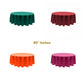 90" ROUND POLY POPLIN SEAMLESS TABLECLOTH - New Creations Fabric & Foam Inc