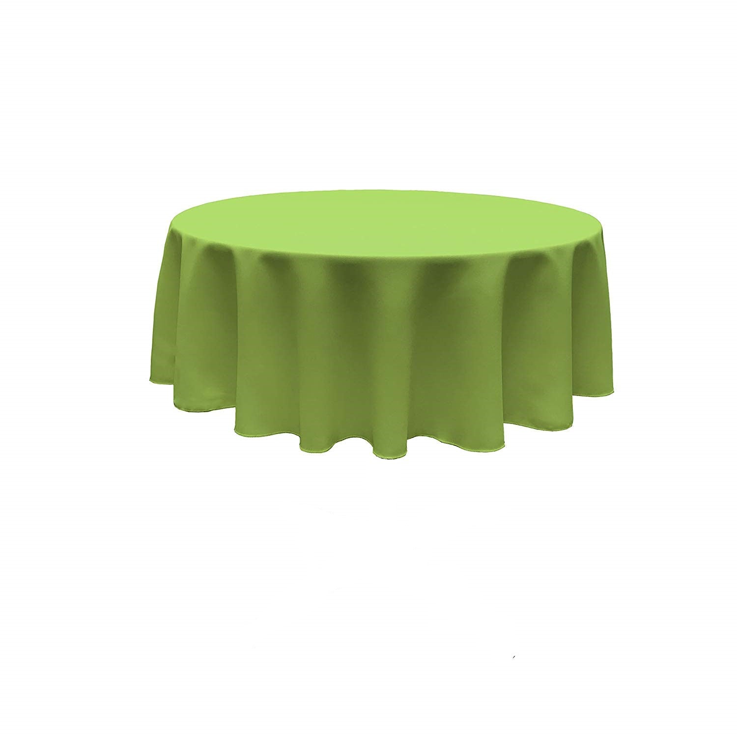 90" ROUND POLY POPLIN SEAMLESS TABLECLOTH - New Creations Fabric & Foam Inc