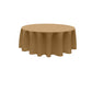 90" ROUND POLY POPLIN SEAMLESS TABLECLOTH - New Creations Fabric & Foam Inc