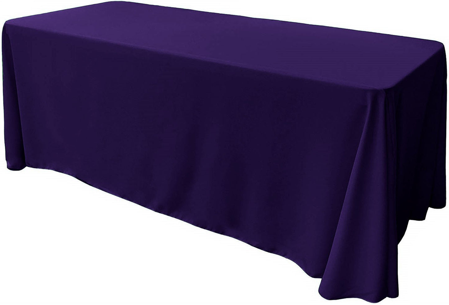 90" X 120" Rectangular Seamless Polyester Poplin Tablecloth, for Party/Wedding Tablecloth - New Creations Fabric & Foam Inc