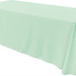 90" X 120" Rectangular Seamless Polyester Poplin Tablecloth, for Party/Wedding Tablecloth - New Creations Fabric & Foam Inc