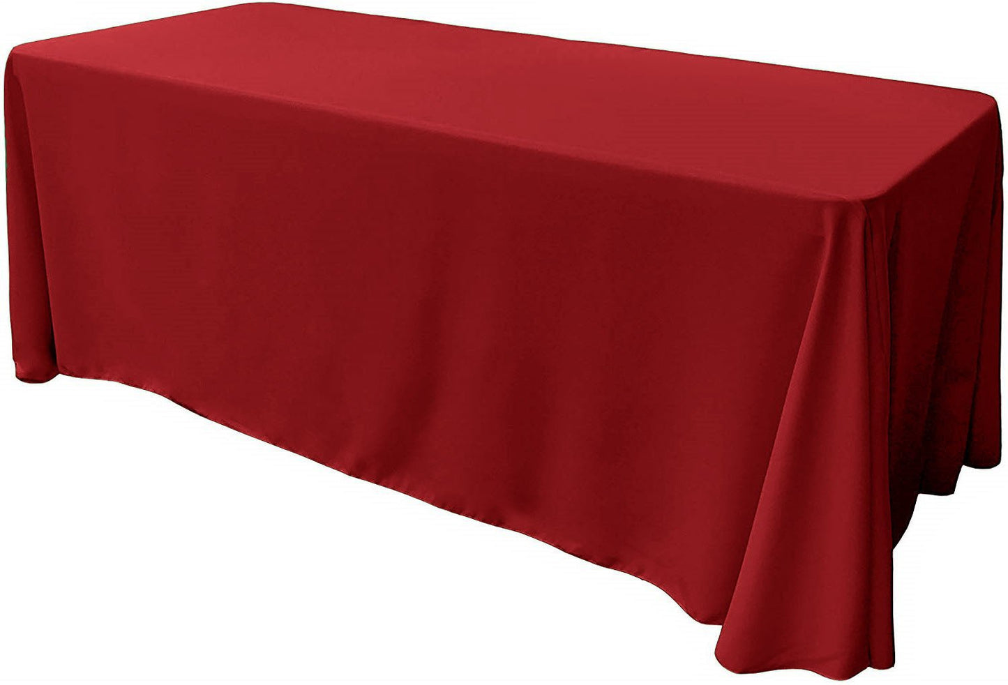 90" X 120" Rectangular Seamless Polyester Poplin Tablecloth, for Party/Wedding Tablecloth - New Creations Fabric & Foam Inc
