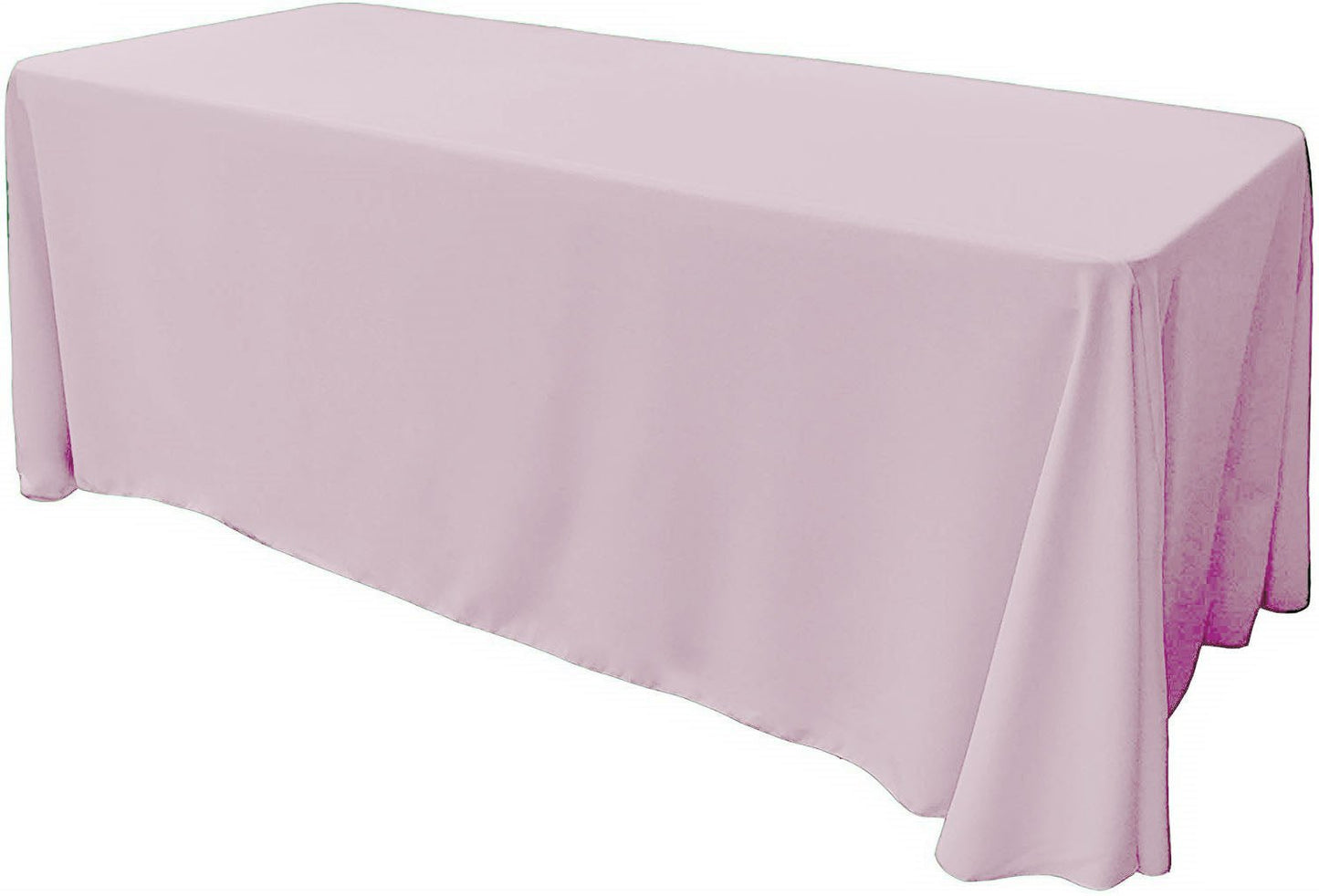 90" X 120" Rectangular Seamless Polyester Poplin Tablecloth, for Party/Wedding Tablecloth - New Creations Fabric & Foam Inc