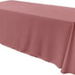 90" X 120" Rectangular Seamless Polyester Poplin Tablecloth, for Party/Wedding Tablecloth - New Creations Fabric & Foam Inc
