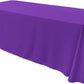 90" X 120" Rectangular Seamless Polyester Poplin Tablecloth, for Party/Wedding Tablecloth - New Creations Fabric & Foam Inc