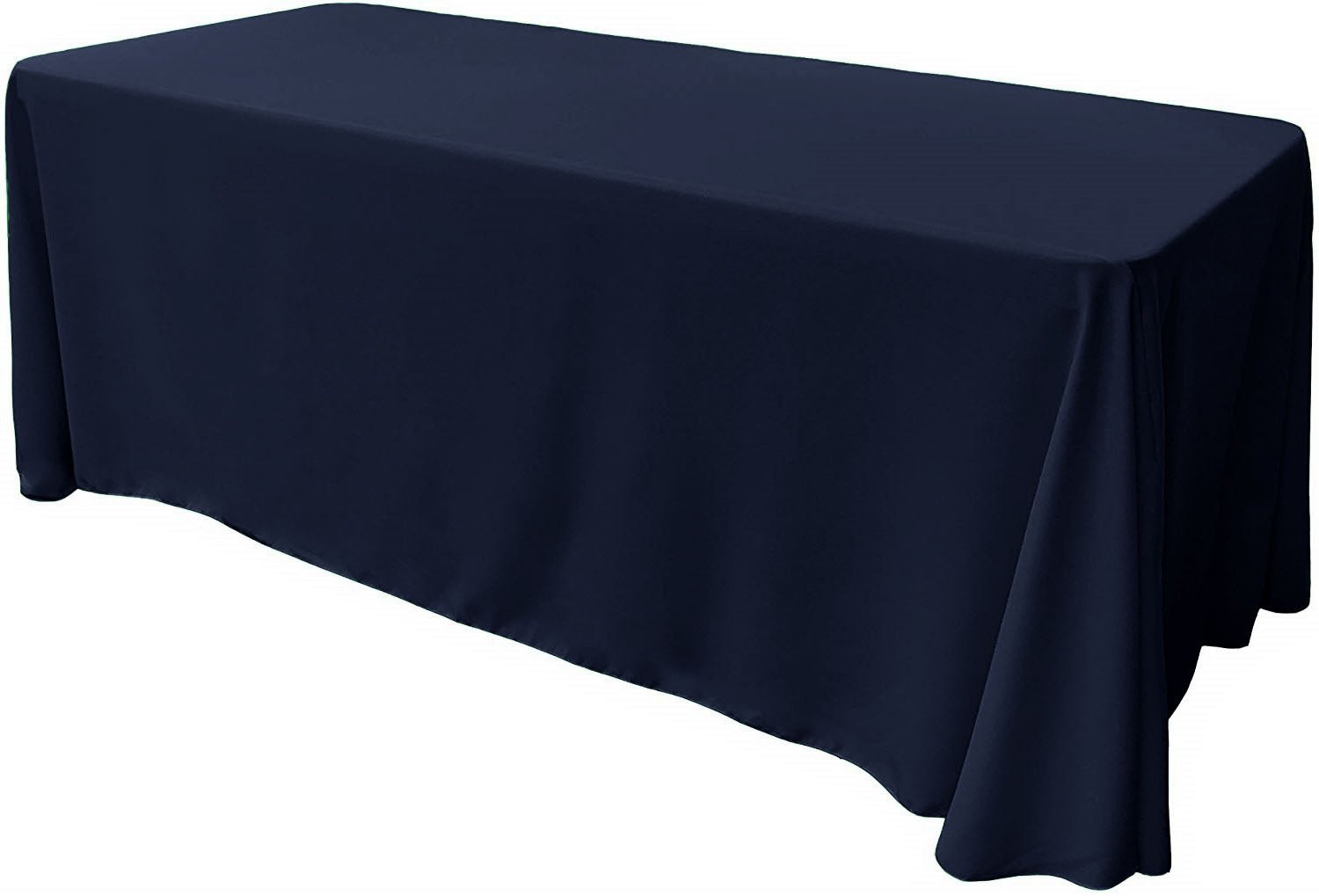 90" X 120" Rectangular Seamless Polyester Poplin Tablecloth, for Party/Wedding Tablecloth - New Creations Fabric & Foam Inc