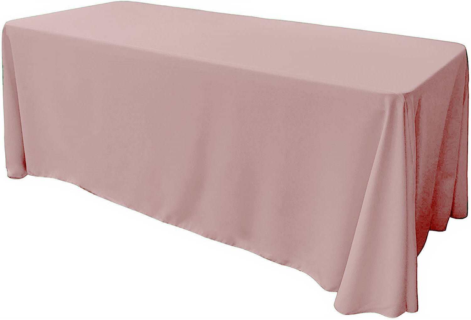 90" X 120" Rectangular Seamless Polyester Poplin Tablecloth, for Party/Wedding Tablecloth - New Creations Fabric & Foam Inc
