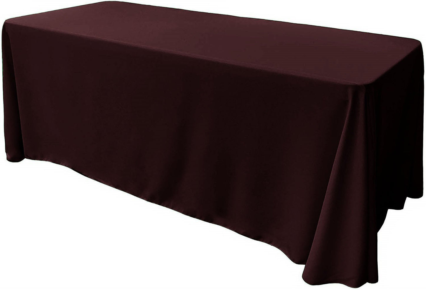 90" X 120" Rectangular Seamless Polyester Poplin Tablecloth, for Party/Wedding Tablecloth - New Creations Fabric & Foam Inc