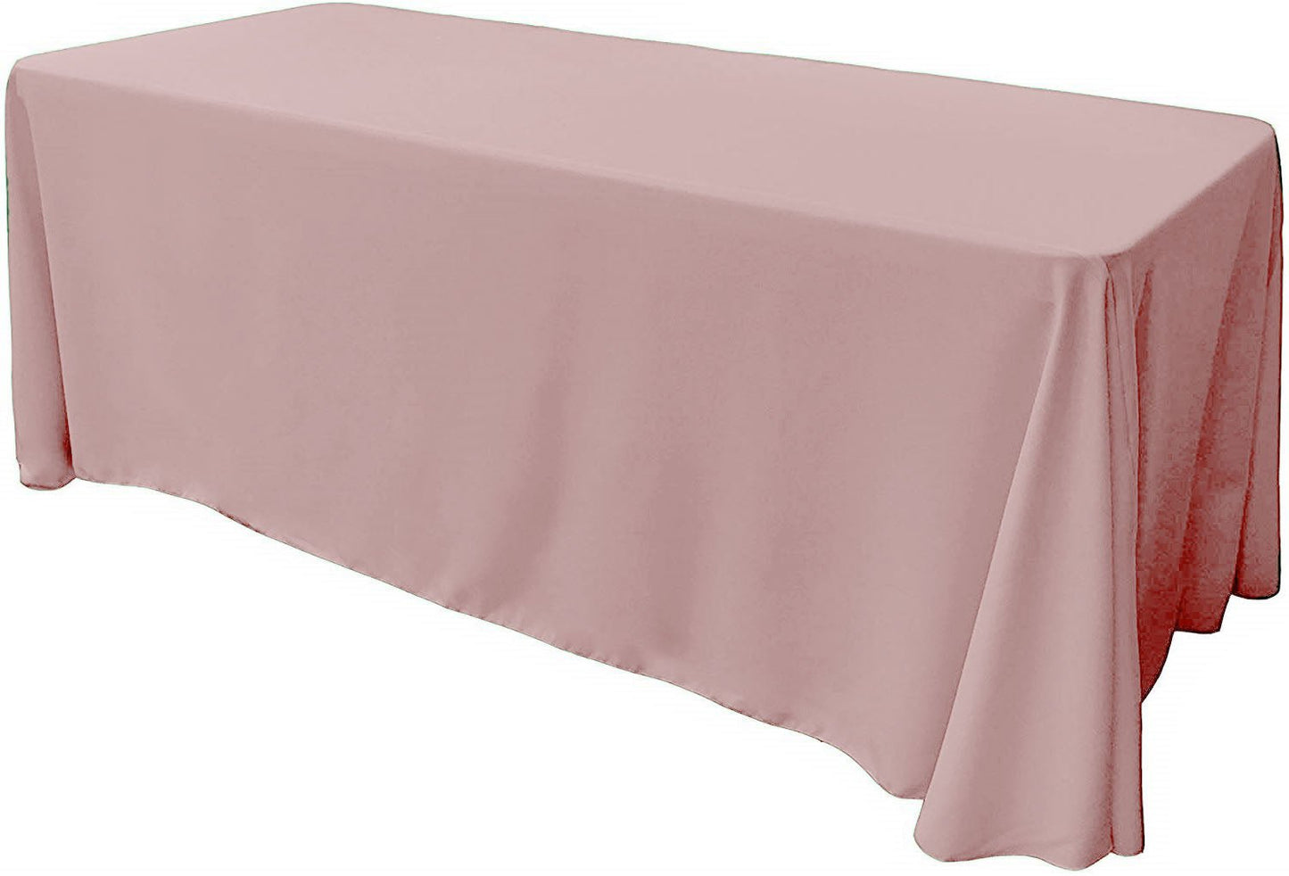 90" X 132" Rectangular Seamless Polyester Poplin Tablecloth, for Party/Wedding Tablecloth - New Creations Fabric & Foam Inc
