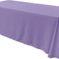 90" X 132" Rectangular Seamless Polyester Poplin Tablecloth, for Party/Wedding Tablecloth - New Creations Fabric & Foam Inc