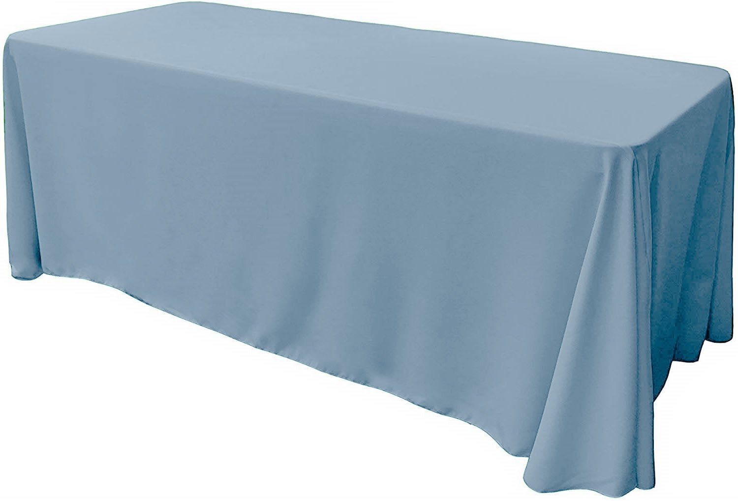 90" X 132" Rectangular Seamless Polyester Poplin Tablecloth, for Party/Wedding Tablecloth - New Creations Fabric & Foam Inc