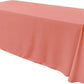 90" X 132" Rectangular Seamless Polyester Poplin Tablecloth, for Party/Wedding Tablecloth - New Creations Fabric & Foam Inc