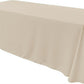 90" X 132" Rectangular Seamless Polyester Poplin Tablecloth, for Party/Wedding Tablecloth - New Creations Fabric & Foam Inc