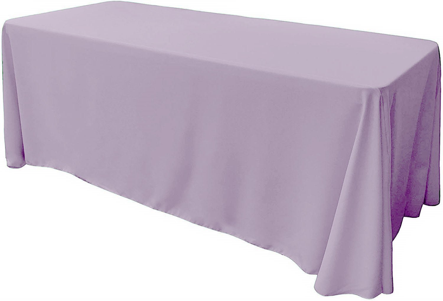 90" X 156" Rectangular Seamless Polyester Poplin Tablecloth, for Party/Wedding Tablecloth - New Creations Fabric & Foam Inc