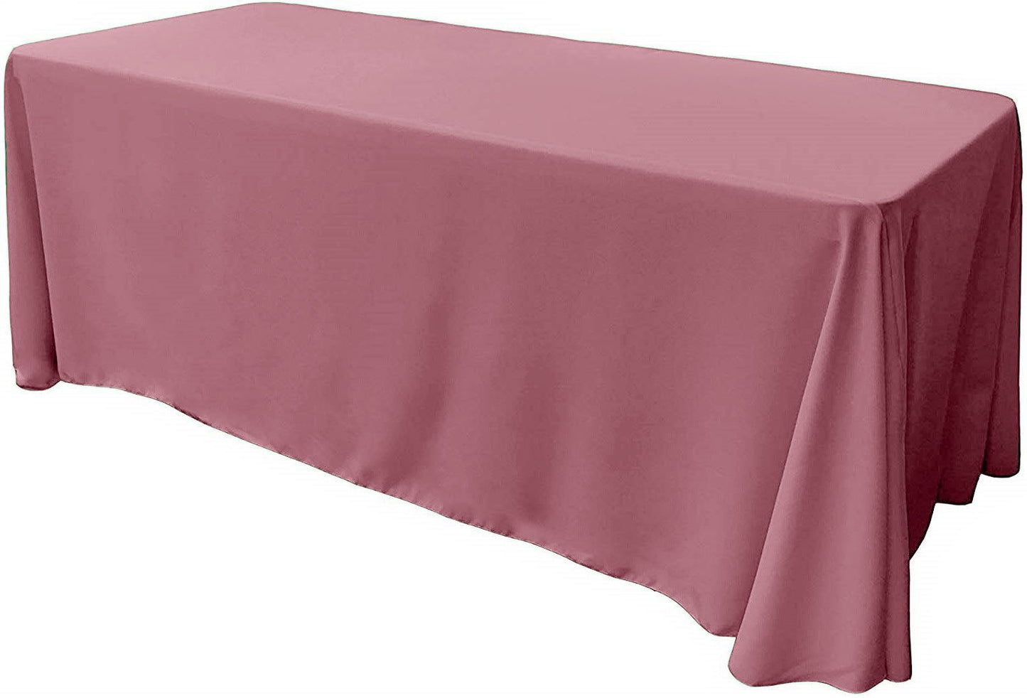 90" X 156" Rectangular Seamless Polyester Poplin Tablecloth, for Party/Wedding Tablecloth - New Creations Fabric & Foam Inc